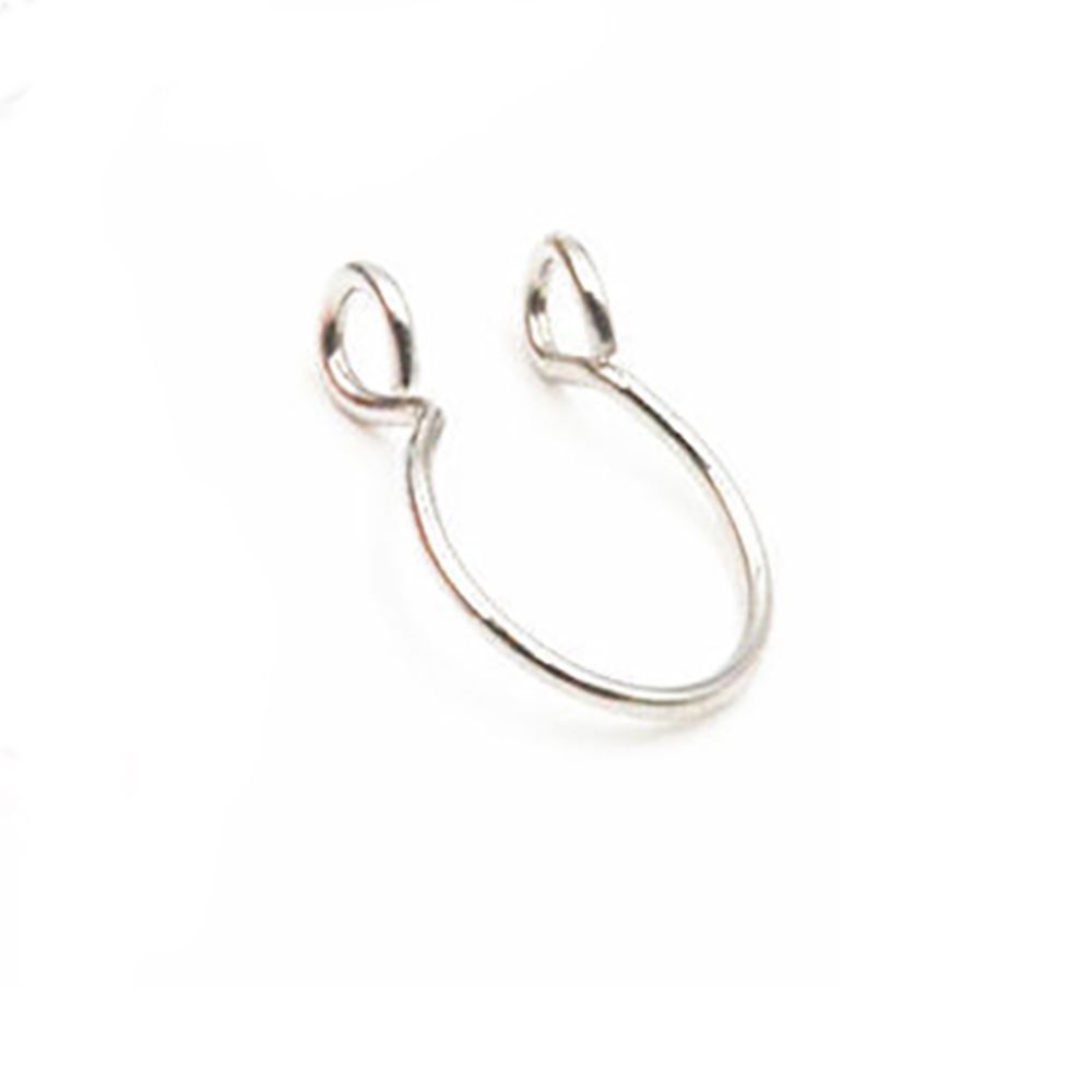 Men Accessories Earrings - 女性男性用小さなヘリックス軟骨ピアスイヤリングノーズリングジュエリーボディピアスファッションアクセサリー