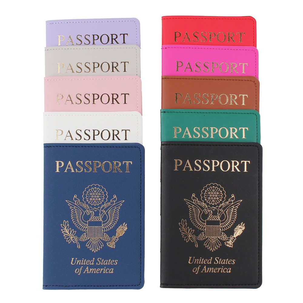 Men'S Accessories Wallet - 旅行必需品用パスポートホルダー パスポートカバー ウォレット カードケース 女性と男性用