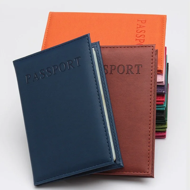 Men'S Accessories Wallet - 1個 ファッション 新PUレザー レディース パスポートホルダーケース カップルモデル