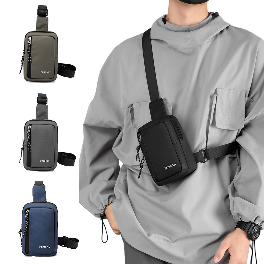 Men'S Accessories Backpack - 男性用オックスフォードバッグ,ミニショルダーバッグ,クロスオーバー,スモール,ショルダー,携帯電話用
