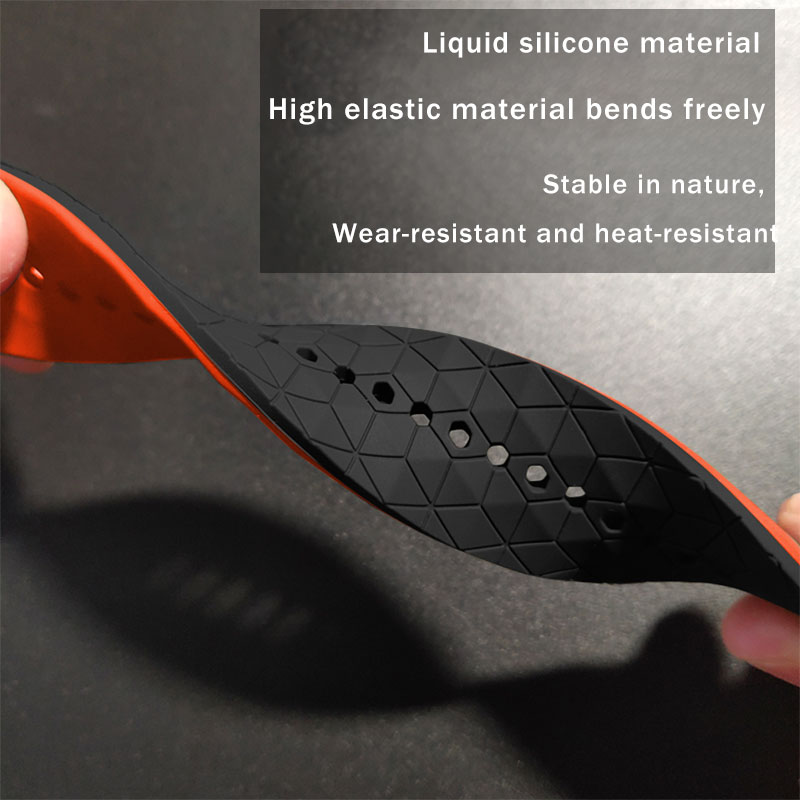 20 ミリメートル 22 ミリメートルスポーツシリコーン時計 - Men'S Accessories Hand Bands のレビューと価格