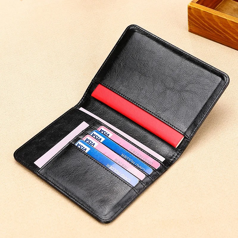 ユニセックス本革パスポートカバー RFID ブロッキング男性 - Men'S Accessories Wallet のレビューと価格