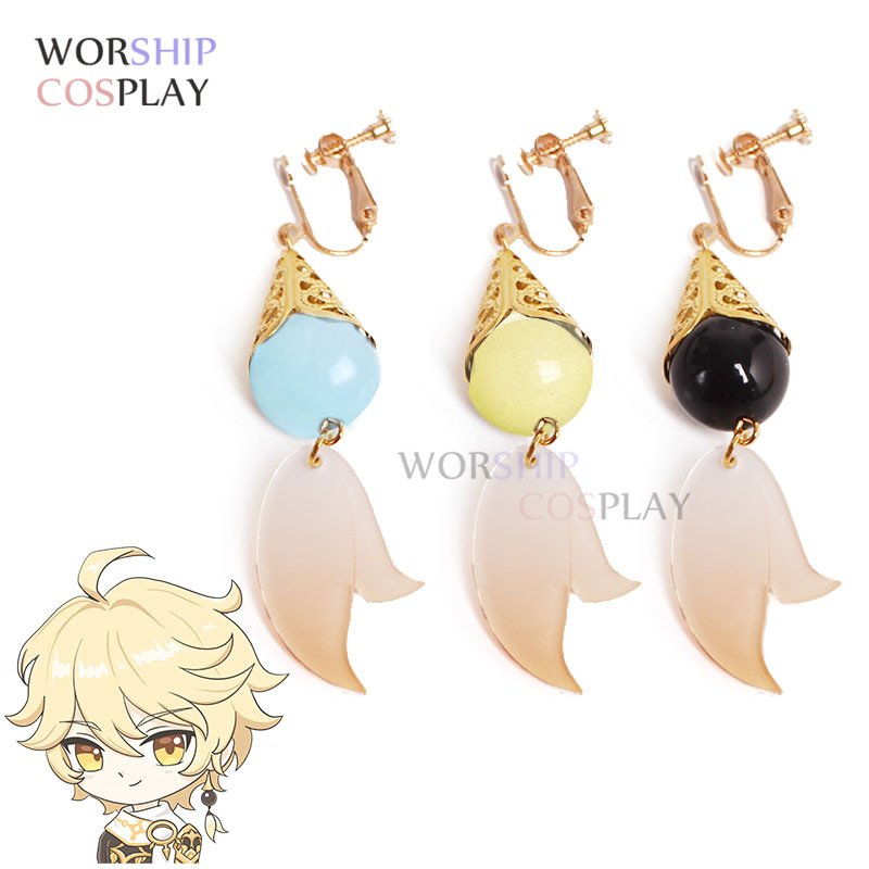 金属製イヤリング,5色,合金,宝石,すね衝撃,コスプレ,アク - Men Accessories Earrings のレビューと価格