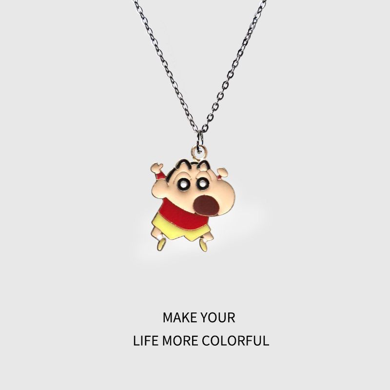 クレヨンしんちゃん漫画ネックレス、かわいい和風、親友、カップ - Men Accessories Pendant のレビューと価格