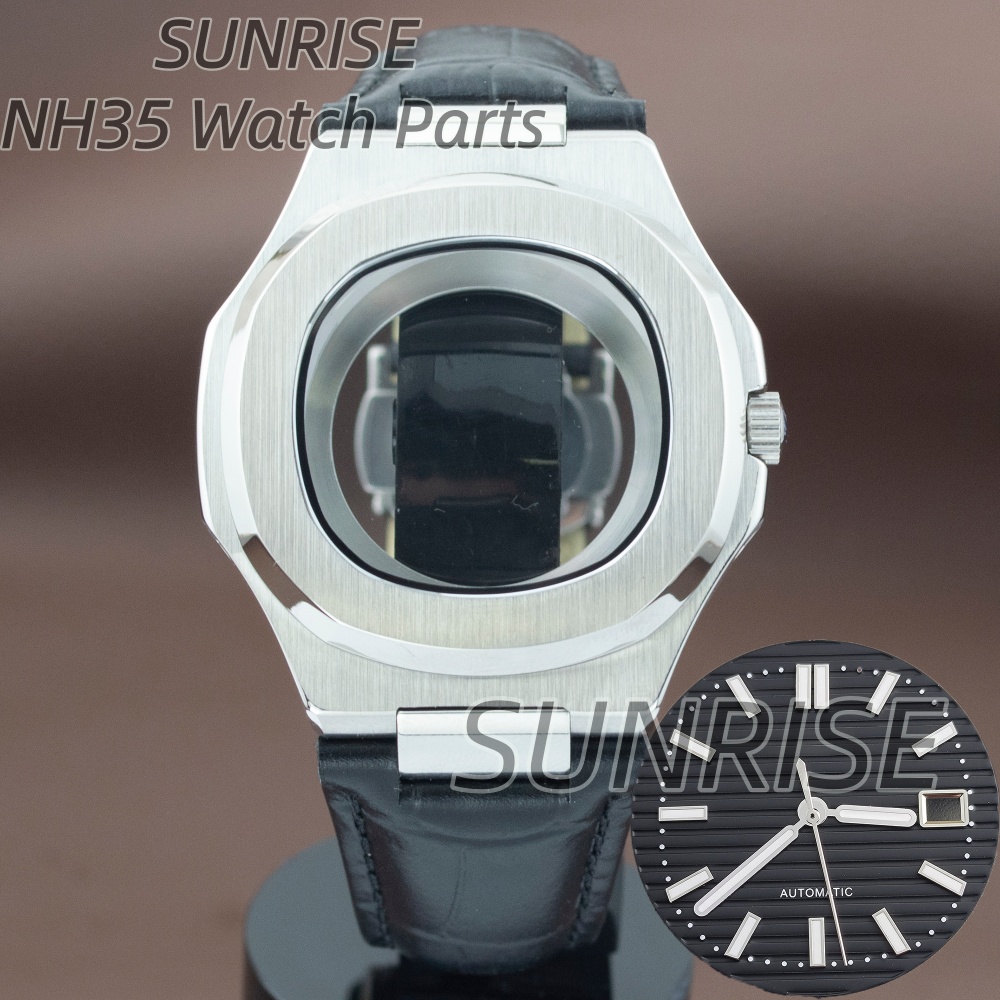 Mod Nautilus NH35 ケースダイヤル針ステンレ - Men'S Accessories Hand Bands のレビューと価格