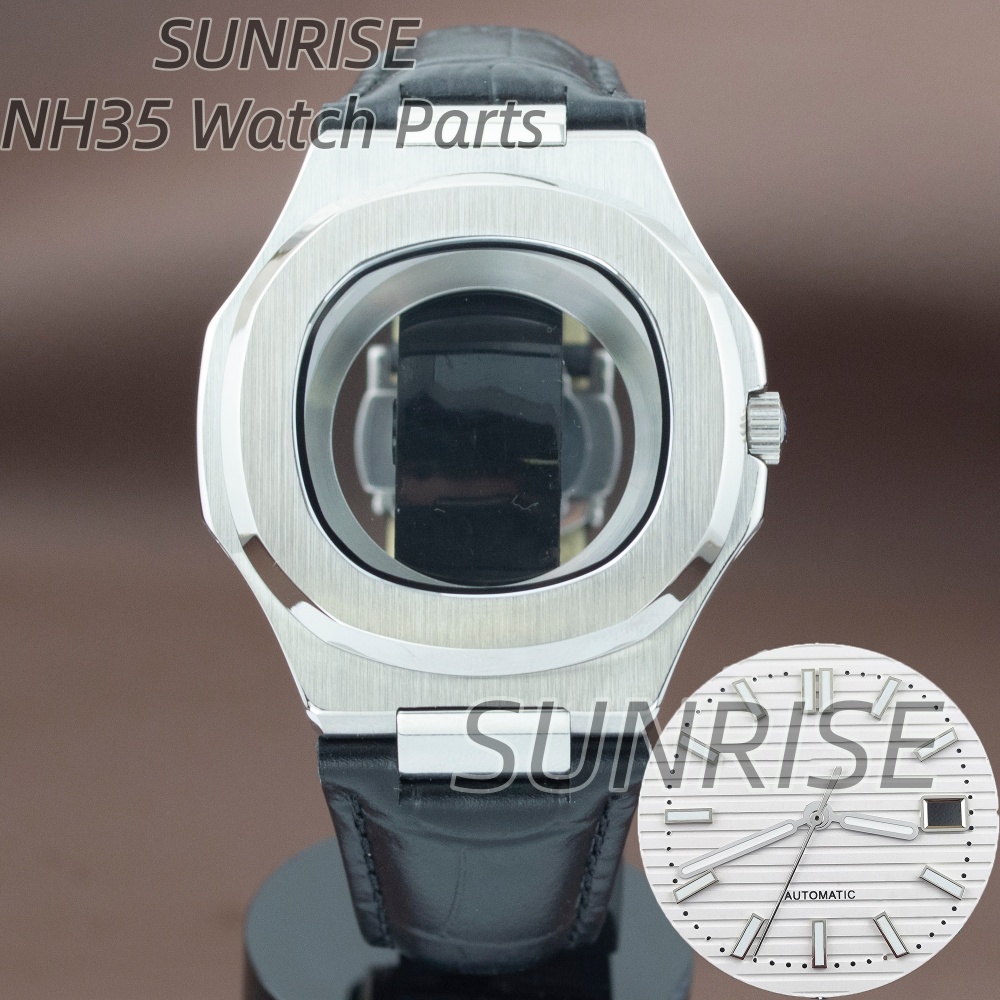 Mod Nautilus NH35 ケースダイヤル針ステンレ - Men'S Accessories Hand Bands のレビューと価格