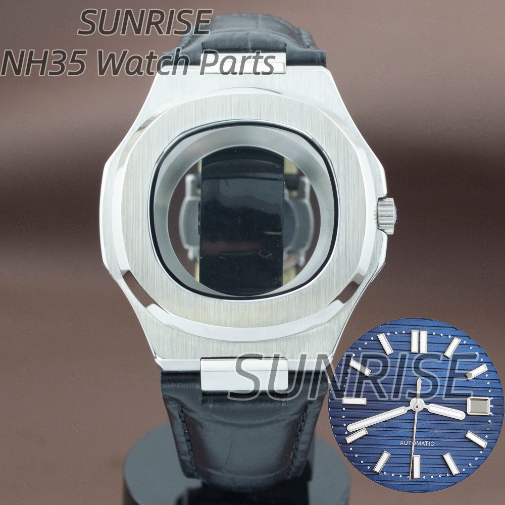 Mod Nautilus NH35 ケースダイヤル針ステンレ - Men'S Accessories Hand Bands のレビューと価格
