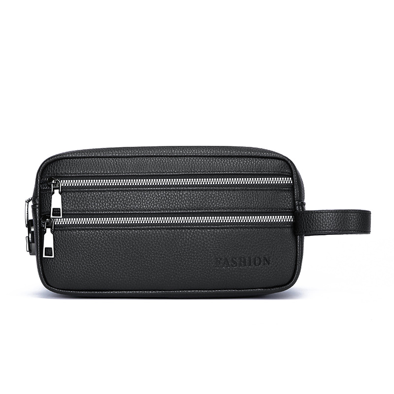 ヴィンテージメンズハンドクラッチバッグ 多層ジッパーコンパー - Men Accessories For Hand のレビューと価格