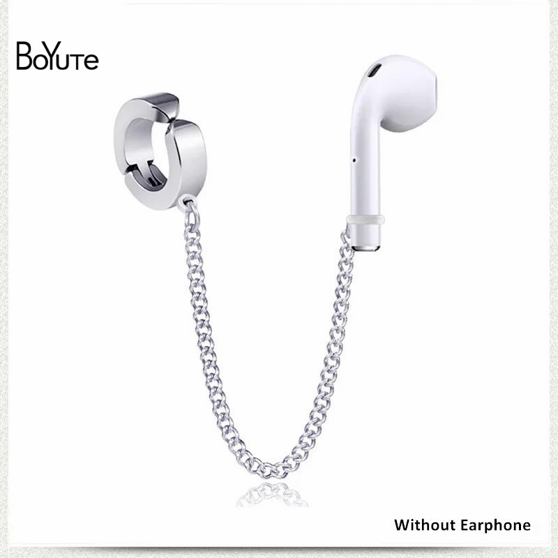 男性と女性のためのboyute-チタン鋼の紛失防止イヤークリ - Men Accessories Earrings のレビューと価格
