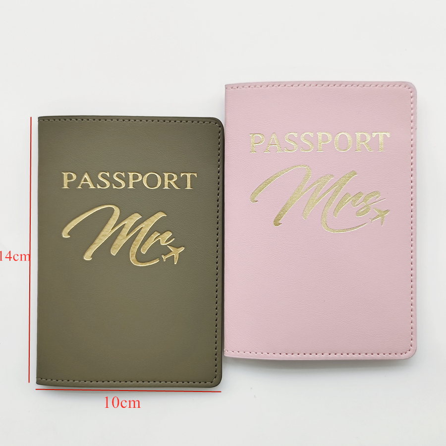 2 個セット Mr/Mrs 恋人カップル PU レザーパスポ - Men'S Accessories Wallet のレビューと価格