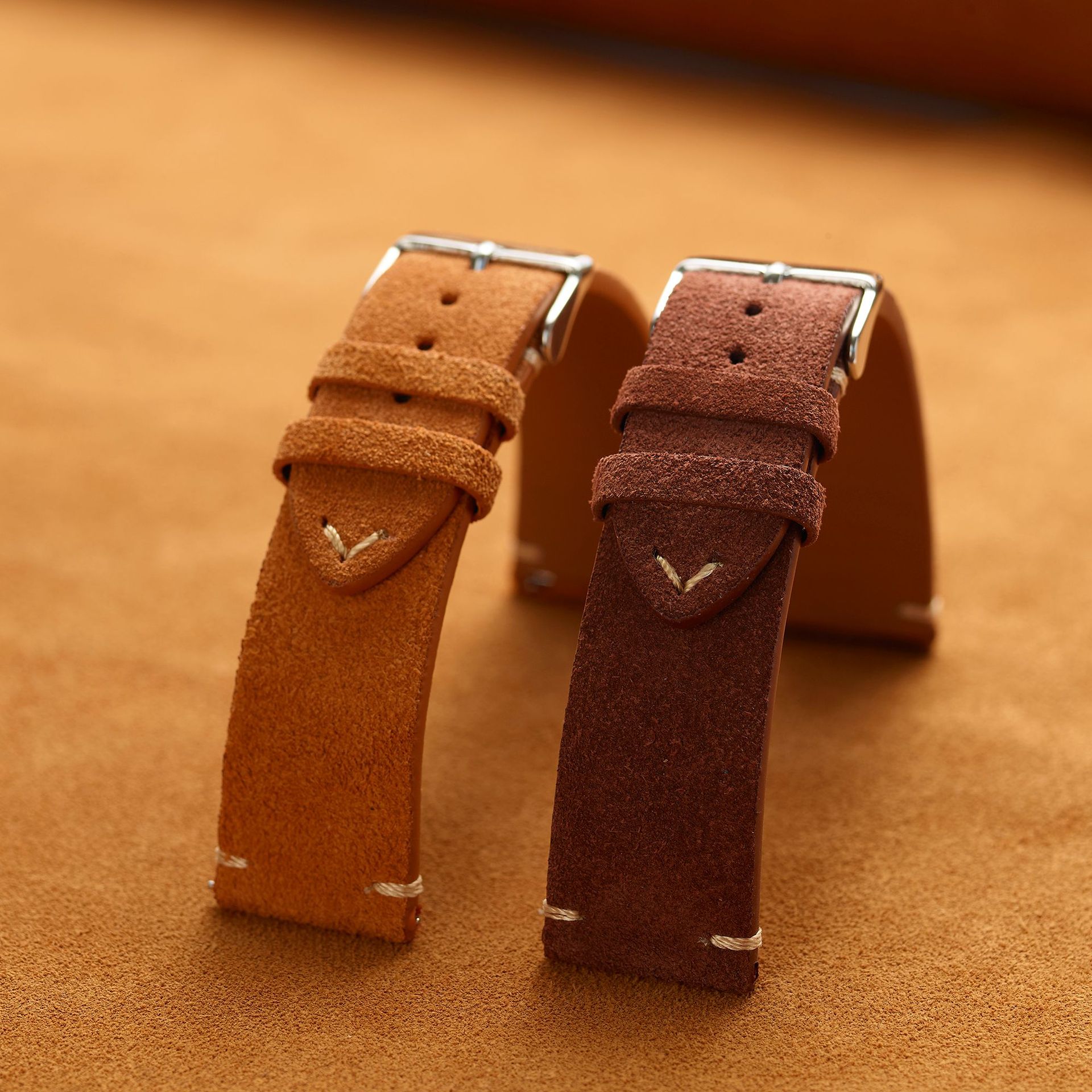 スエード時計バンド 18 ミリメートル 20 ミリメートル  - Men'S Accessories Hand Bands のレビューと価格