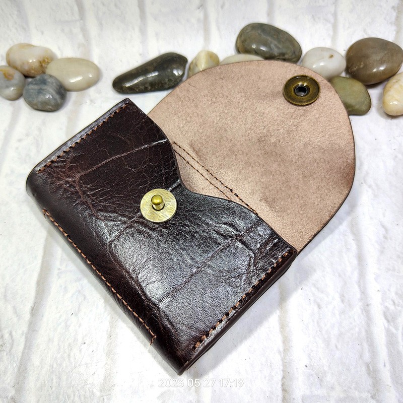 Blongk-男性用の小さな本革バッグ,カードホルダー,キー - Men'S Accessories Wallet のレビューと価格
