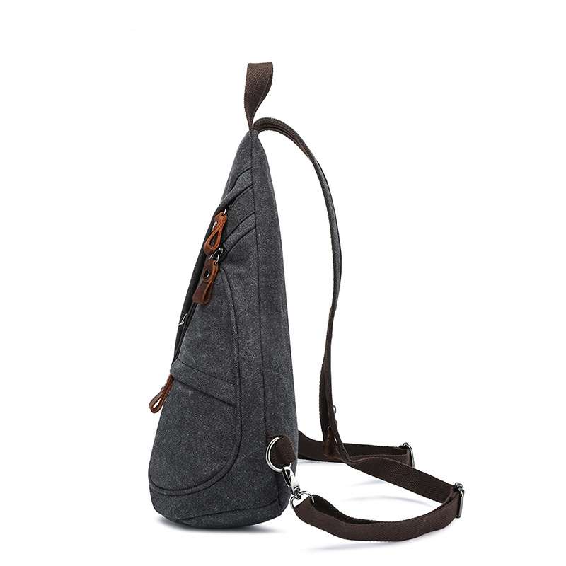 キャンバススリングバッグコンバーチブルクロスボディチェストバ - Men'S Accessories Backpack のレビューと価格