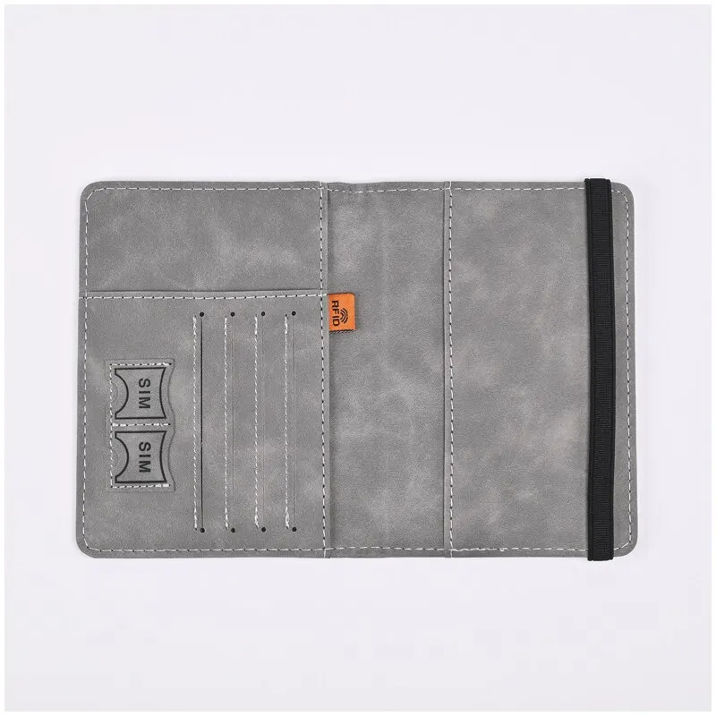 男性用PUレザーハンドキャリー財布、パスポート財布、名刺入れ - Men'S Accessories Wallet のレビューと価格