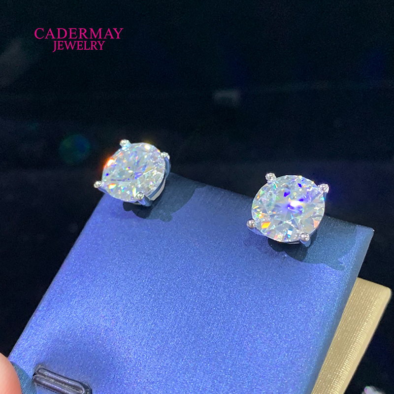 高品質 4 プロングスクリューバック 10 ミリメートル 4 - Men Accessories Earrings のレビューと価格