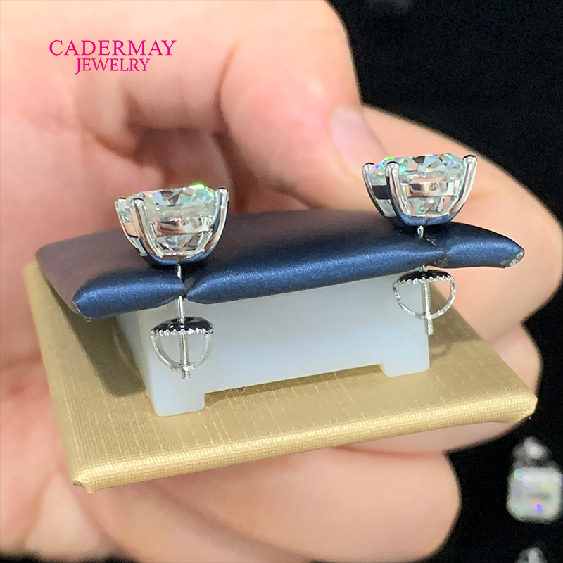 高品質 4 プロングスクリューバック 10 ミリメートル 4 - Men Accessories Earrings のレビューと価格