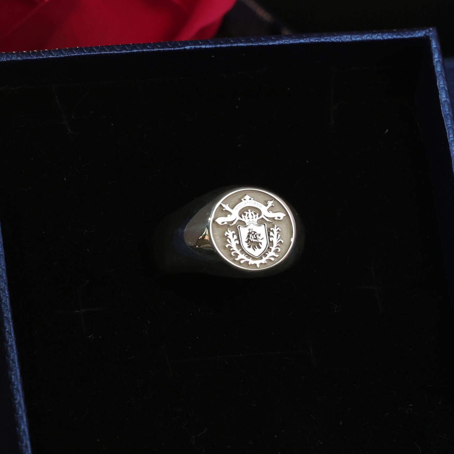 17mm ラウンド 925 ソリッドシルバー メンズリング  - Signet Ring Men のレビューと価格